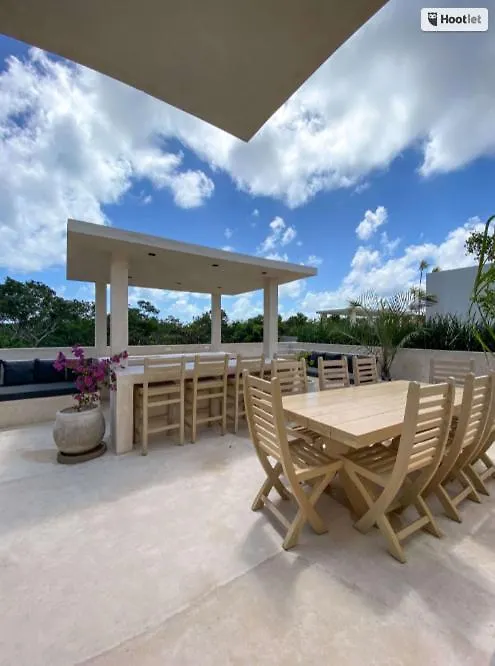 Villa In Aldea Zama With Private Pool-Transportation Included! Tulum 0*,